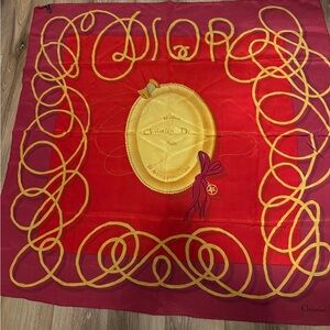 Christian Dior Silk Scarf